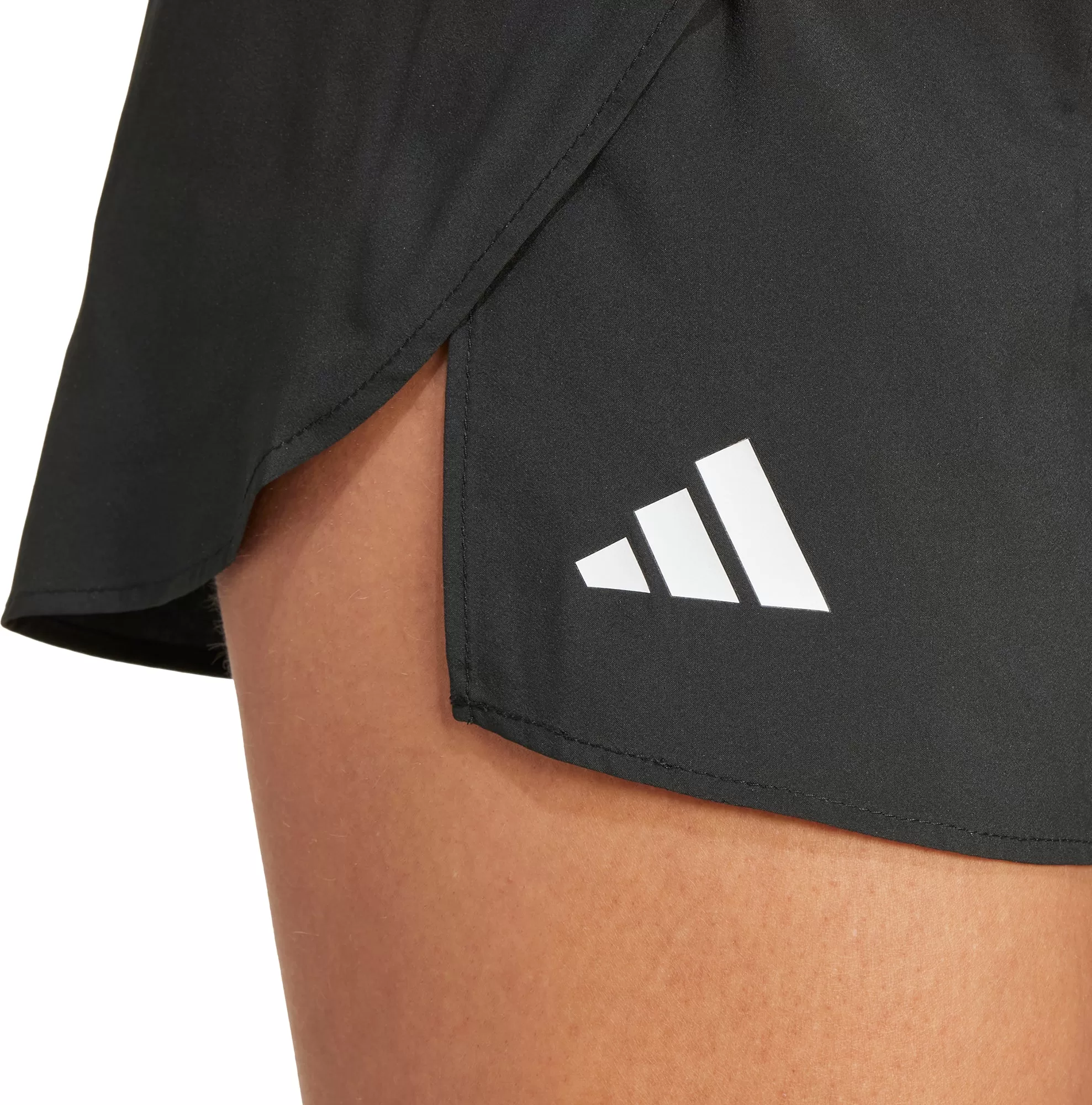 adidas Adizero Essentials Womens Split Running Shorts - Black