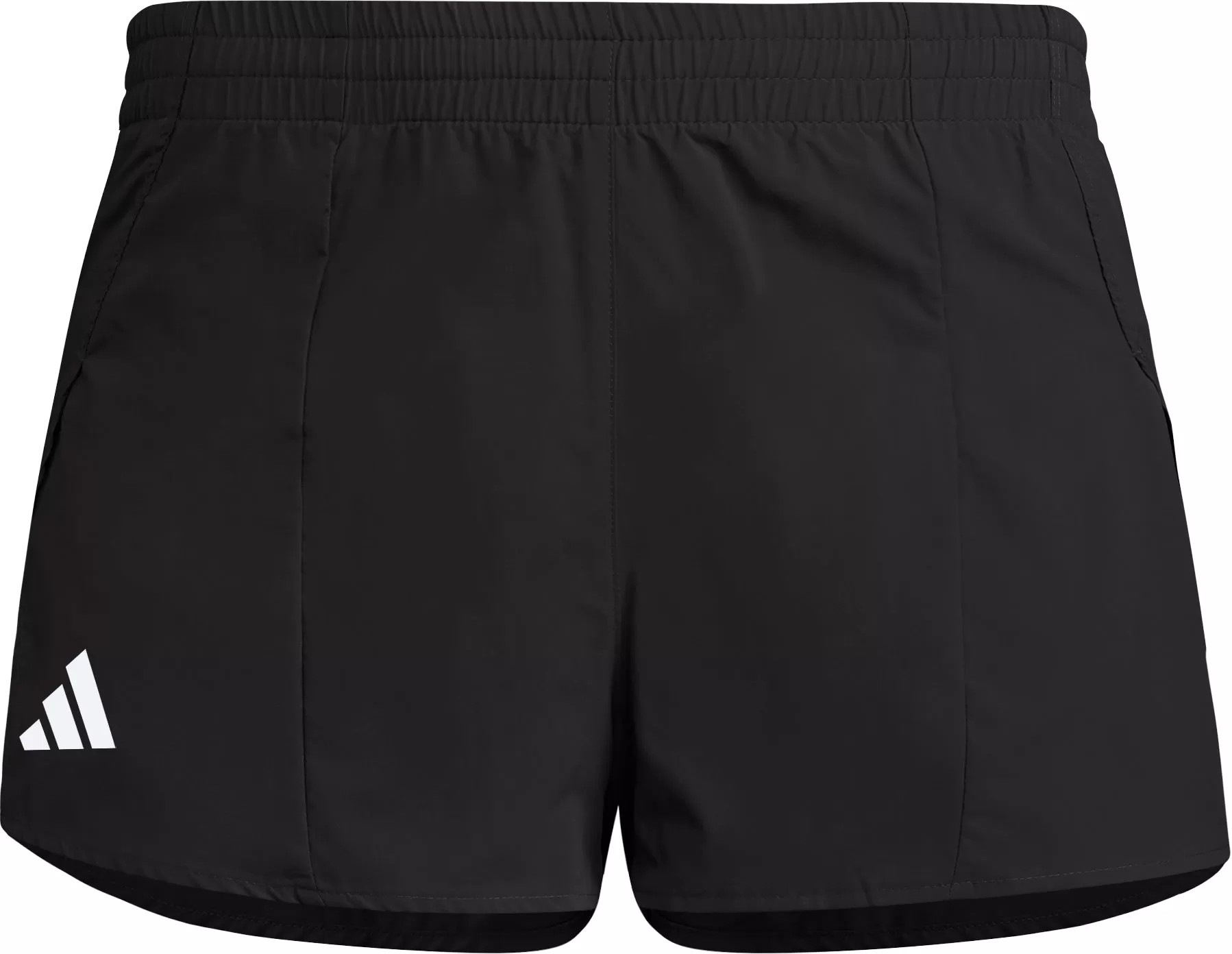 adidas Adizero Essentials Womens Split Running Shorts - Black