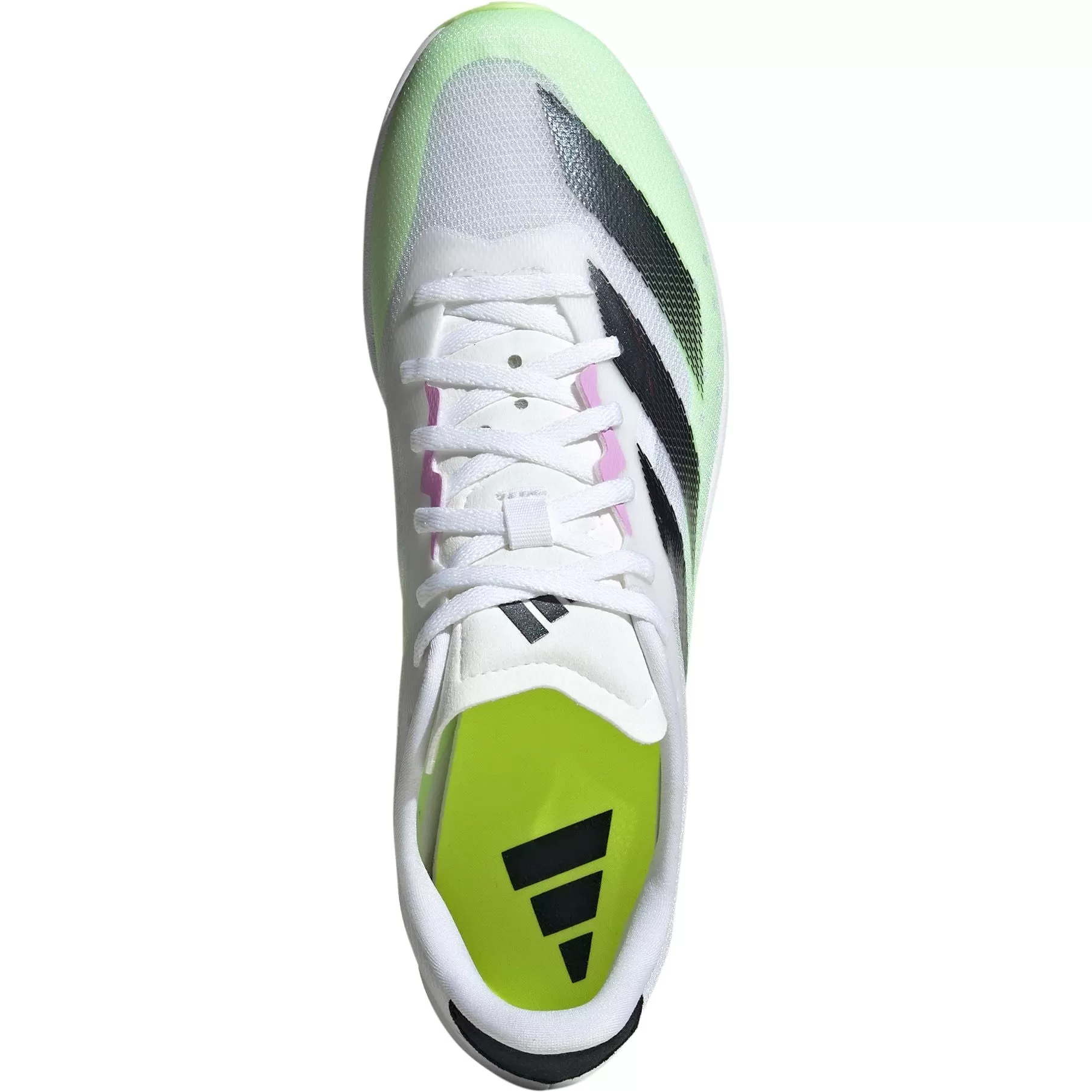 adidas Distancestar Running Spikes - White