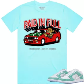 April Dunks Shirt to Match - RED PAID