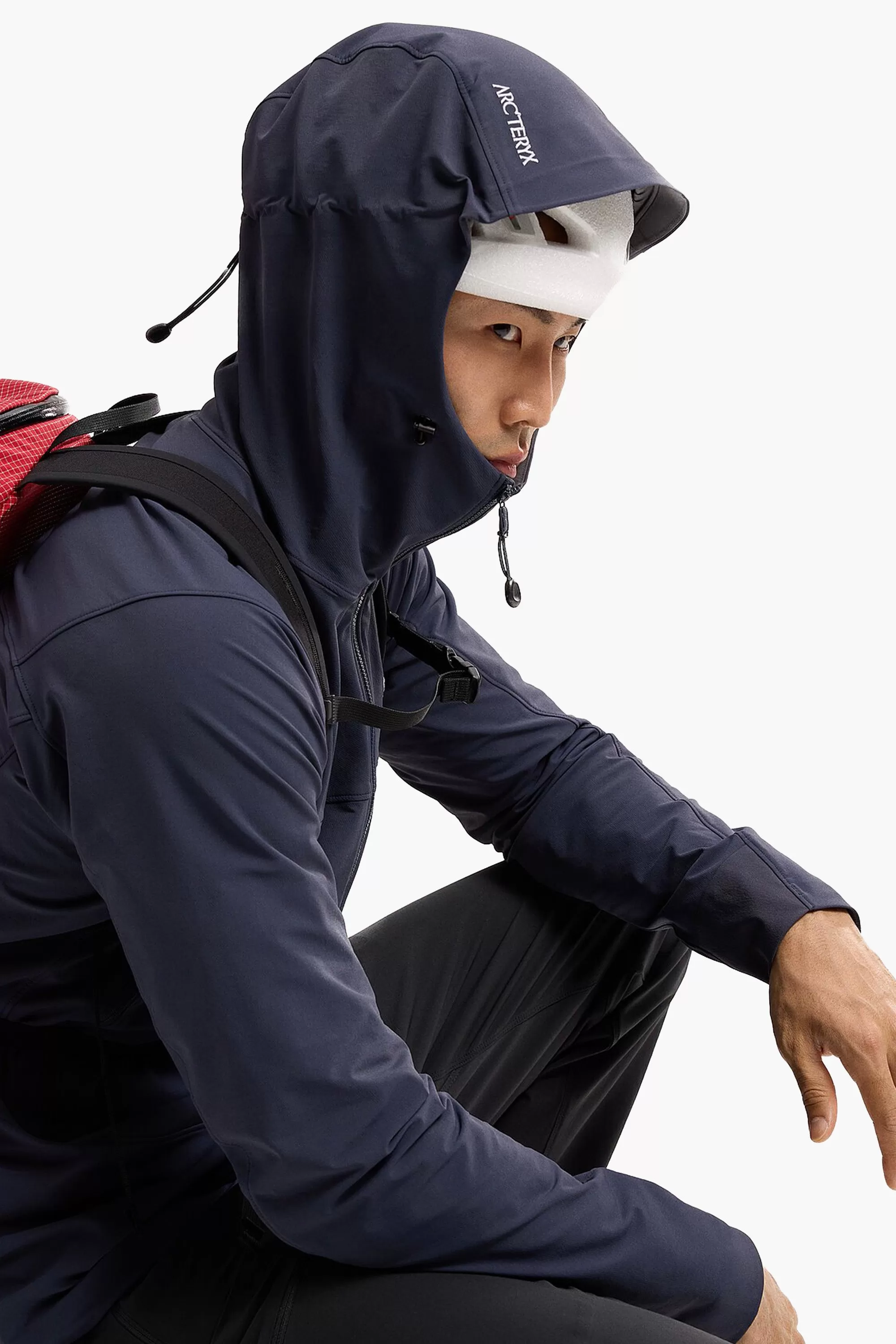 Arc'teryx Men's Gamma Hoody in Black Sapphire