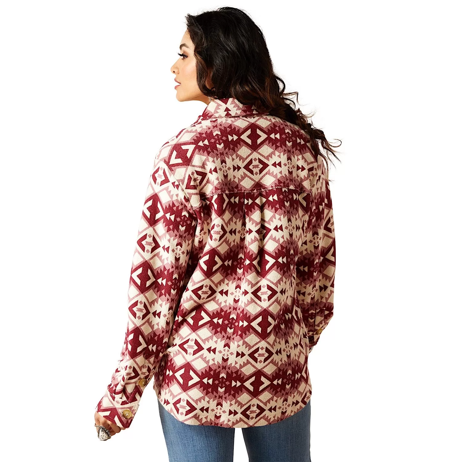 Ariat Womens Fillmore Shirt Jacket Fillmore Southwest Print