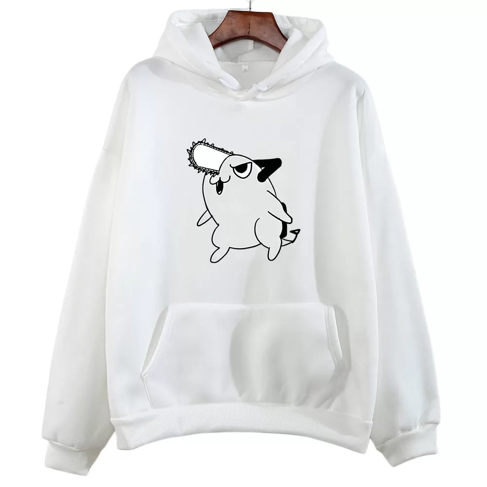 Best Chainsaw Man Pochita Kawaii Aesthetic Cute Anime Hoodie High Quality