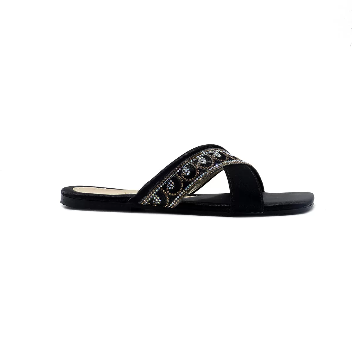 Black Casual Slipper 000385