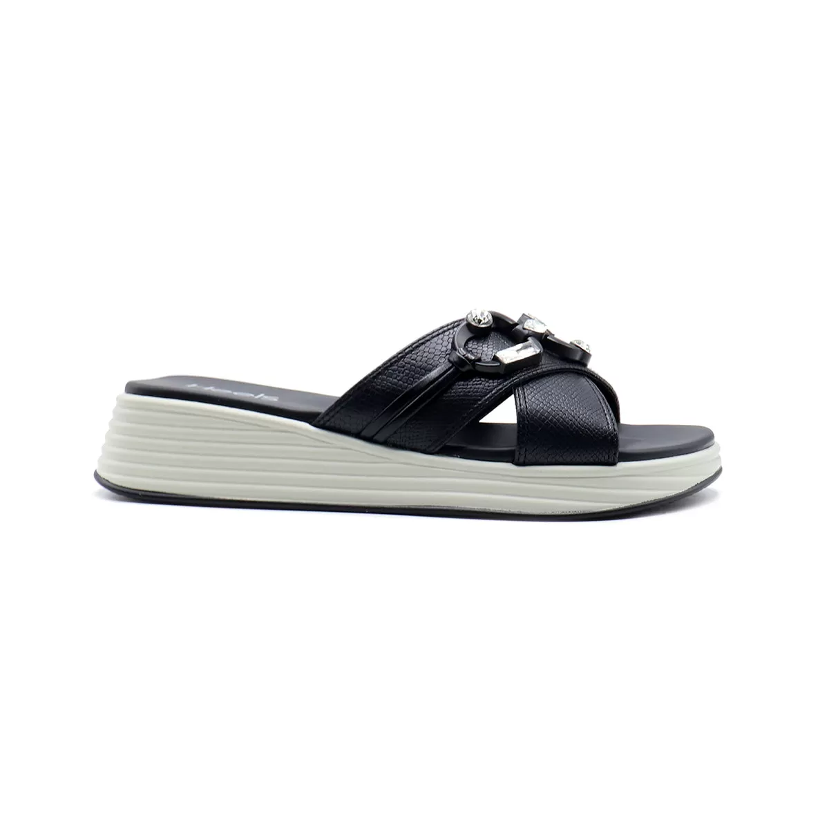 Black Casual Slipper 074184