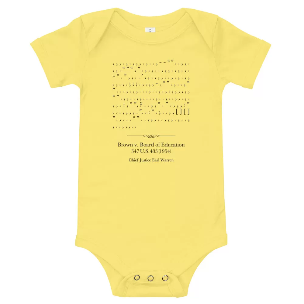 Brown v. Board - Onesie