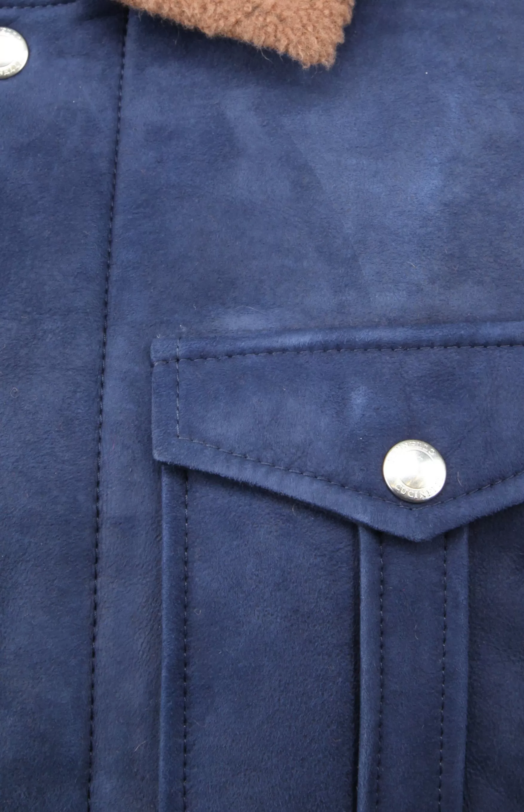 Brunello Cucinelli Blue Jacket