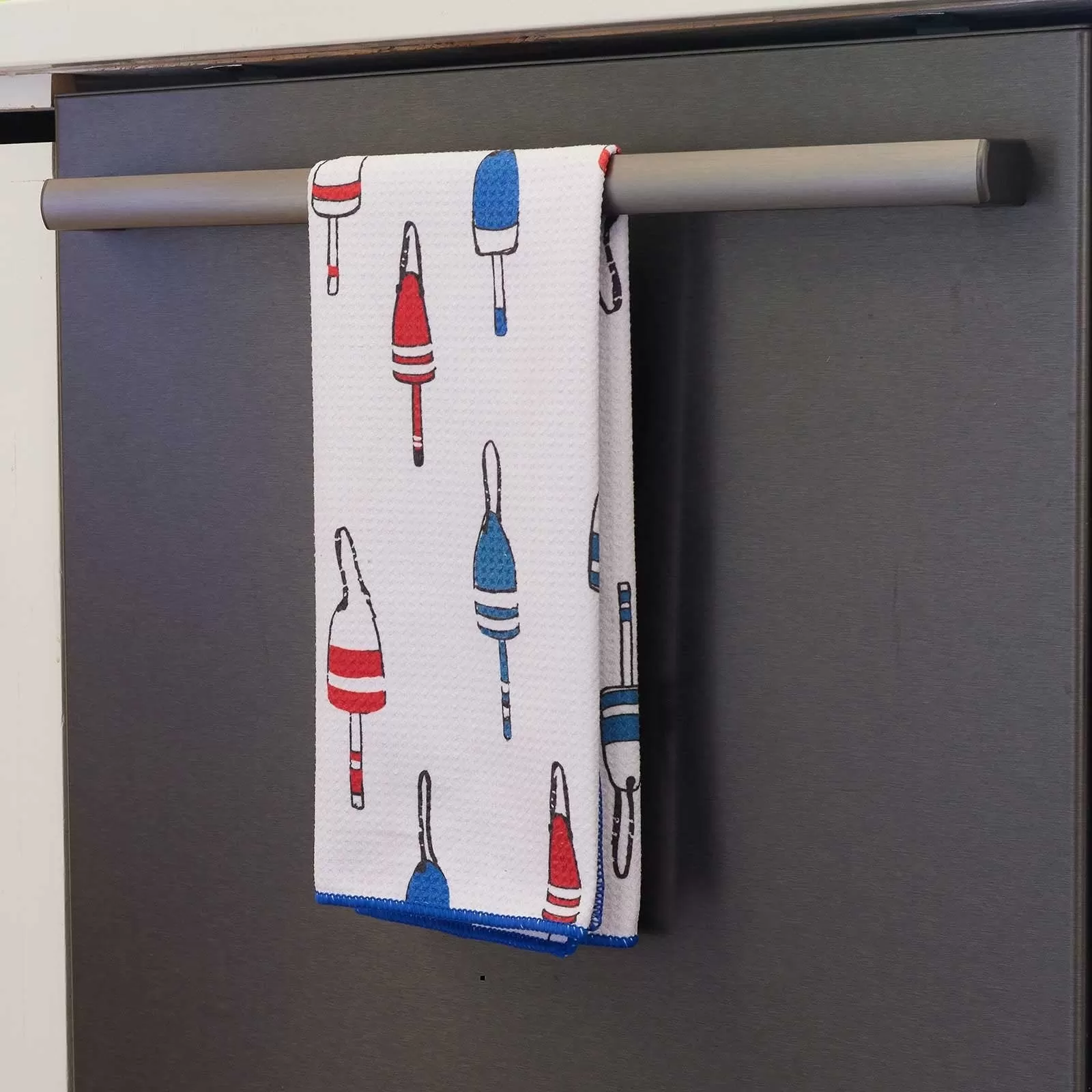 Buoys Blu Kitchen Tea Towel