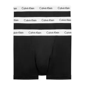 Calvin Klein Cotton Stretch Trunks - Black