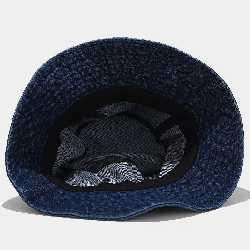 Casual Denim Butterfly Fisherman Hat