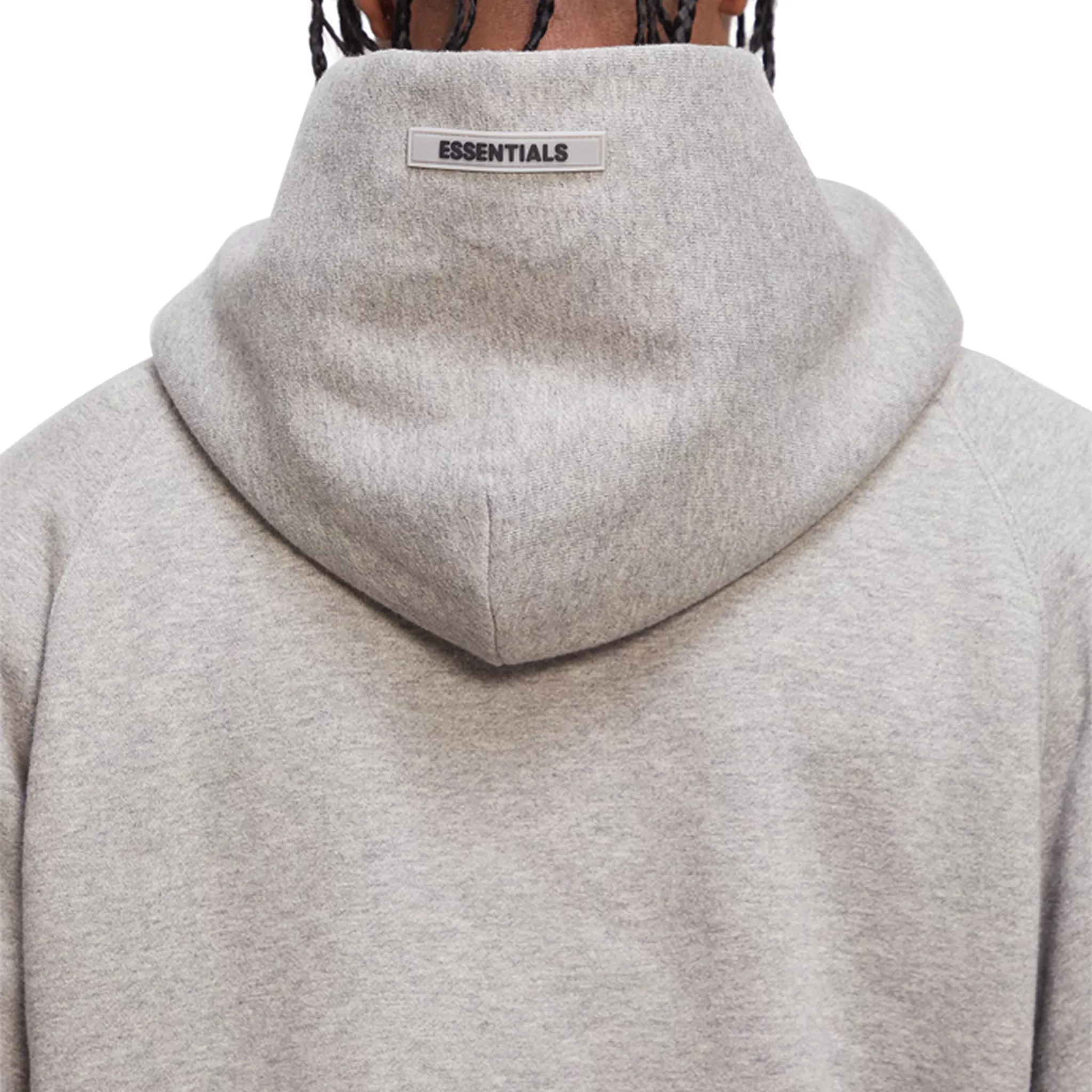 Fear Of God Essentials Heather Oatmeal Hoodie