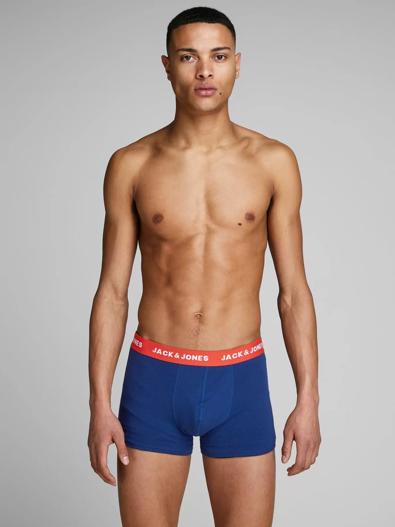 Jack & Jones Mens Boxer Shorts/ Trunks (5-Pack)