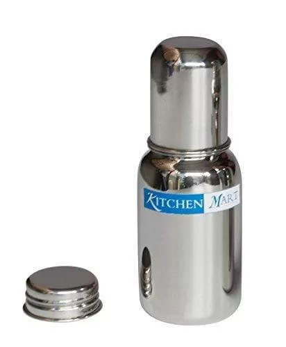 Kitchen Mart Stainless Steel Baby Feeding Bottle 225ml