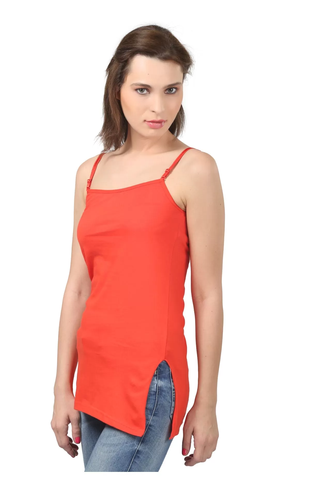 Long Length Camisole - 42RED