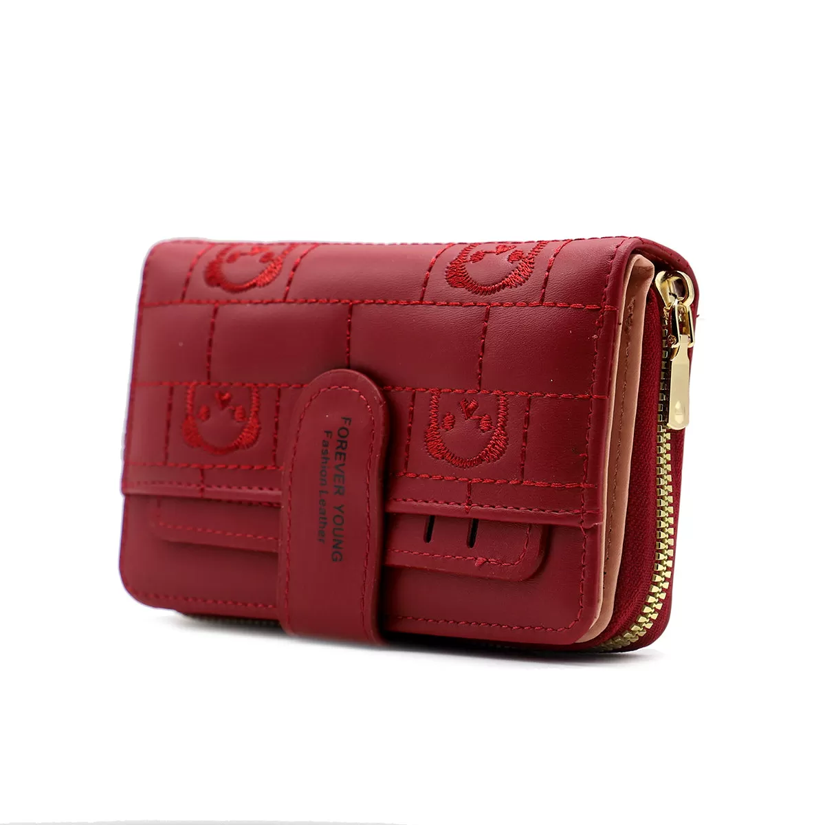 Maroon Casual Wallet W00W00029