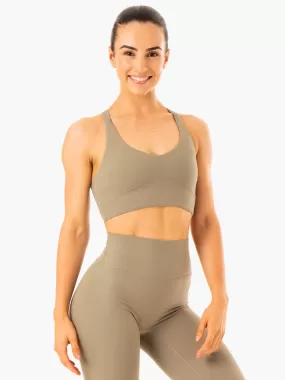 NKD Refine Sports Bra - Khaki