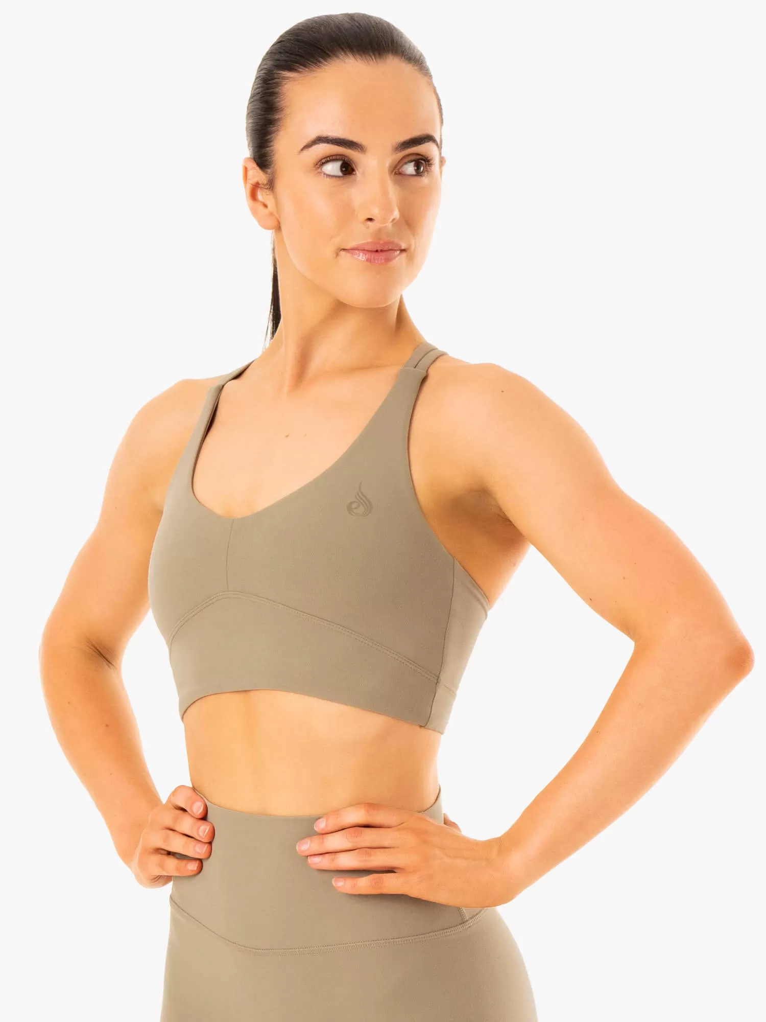 NKD Refine Sports Bra - Khaki