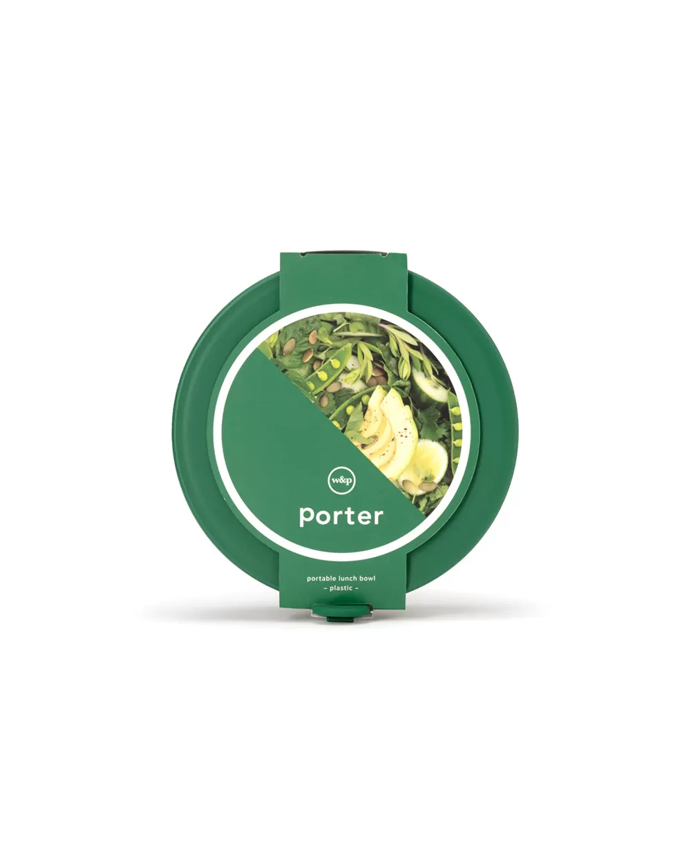 Porter Green Plastic Bowl