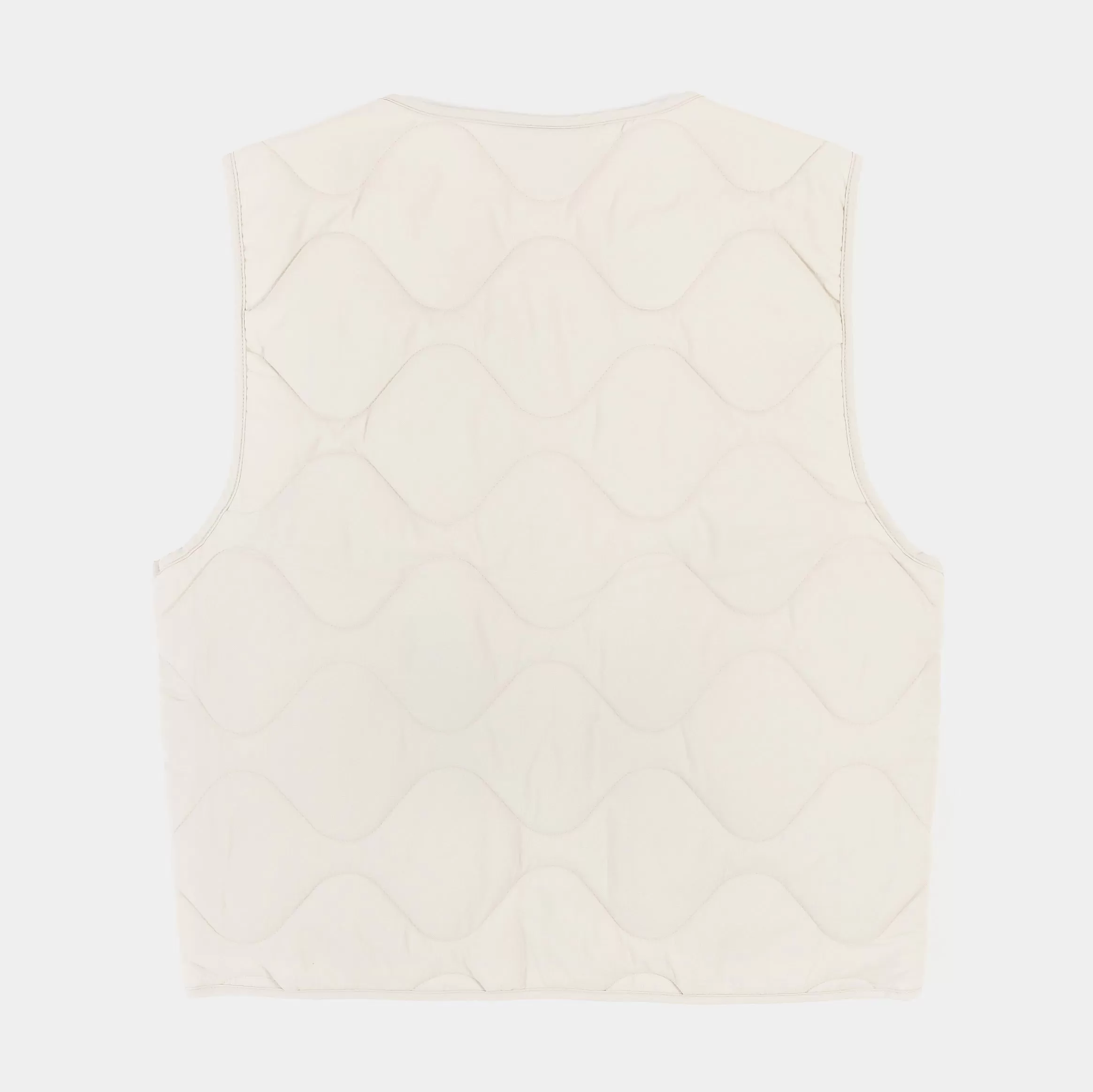 Quilted Mens Vest (Beige)