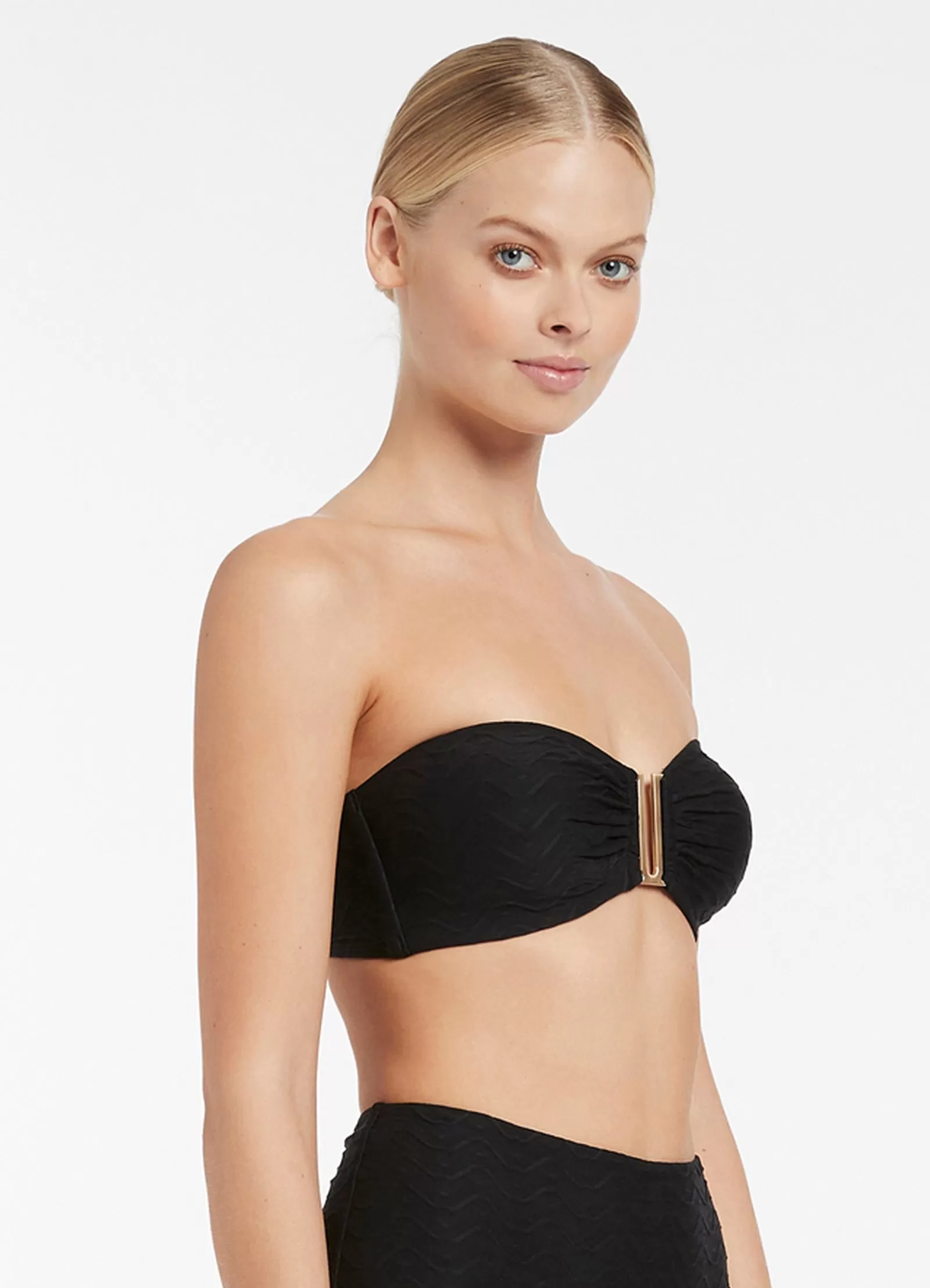 Rio Bandeau Top - Black