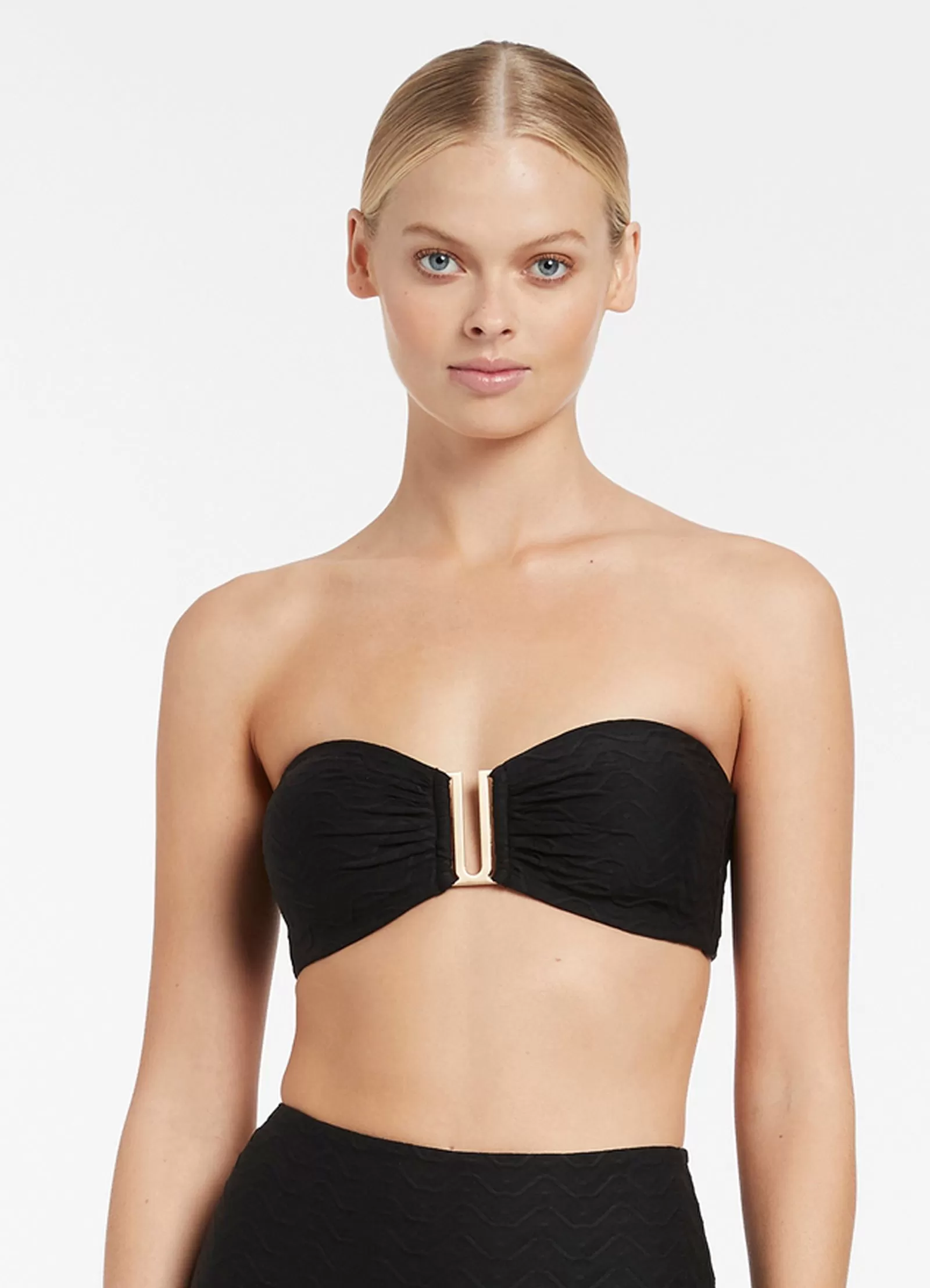 Rio Bandeau Top - Black