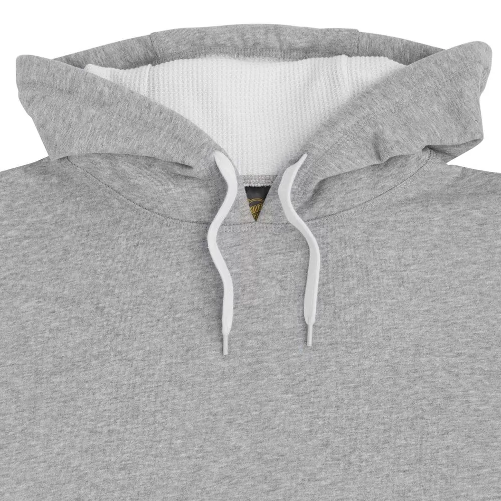 SANTA CRUZ Screaming 50 Mens Pullover Hoodie Sweatshirt - Heather Grey