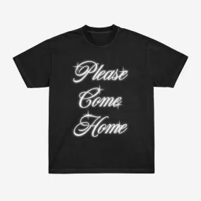 Script Bling Tee Black