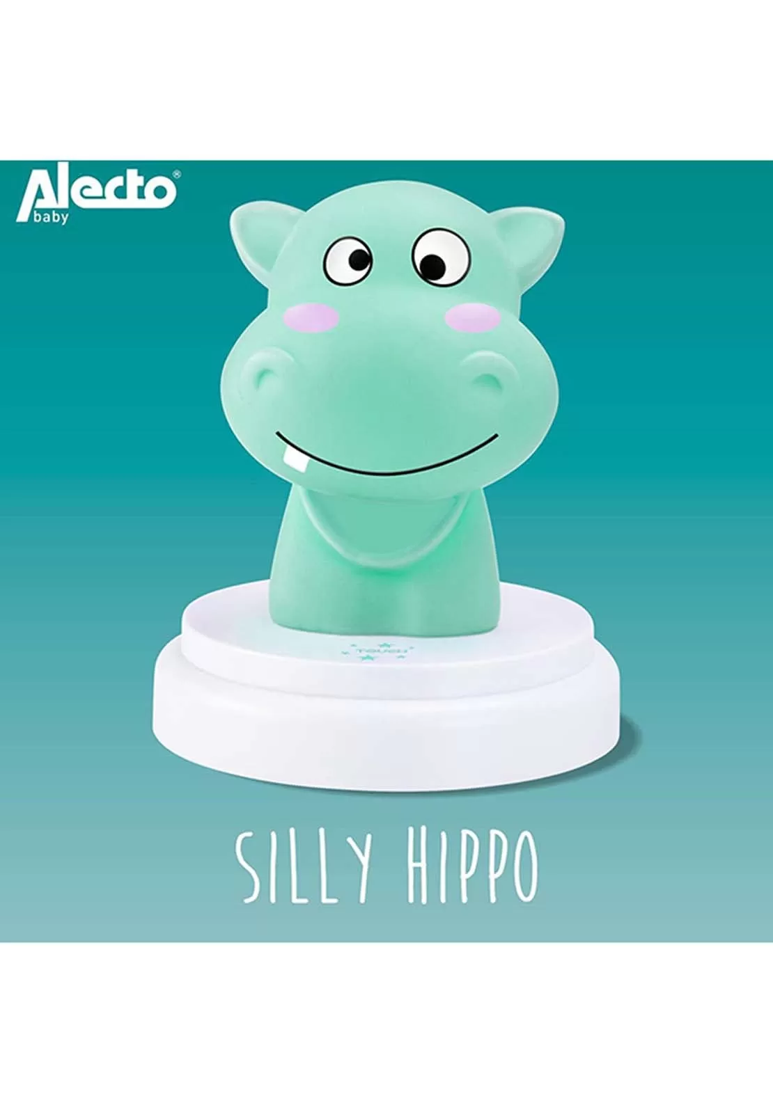 Silly Hippo Led Night Light | A003990