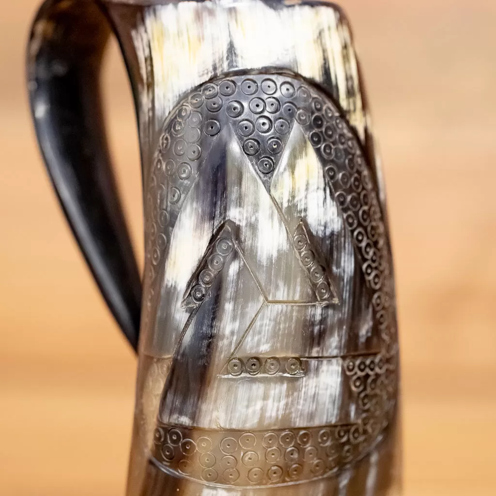 Valknut Horn Tankard/Mug