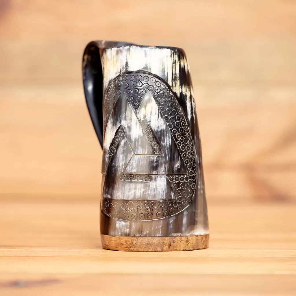 Valknut Horn Tankard/Mug