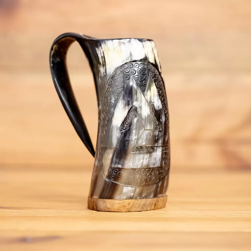 Valknut Horn Tankard/Mug