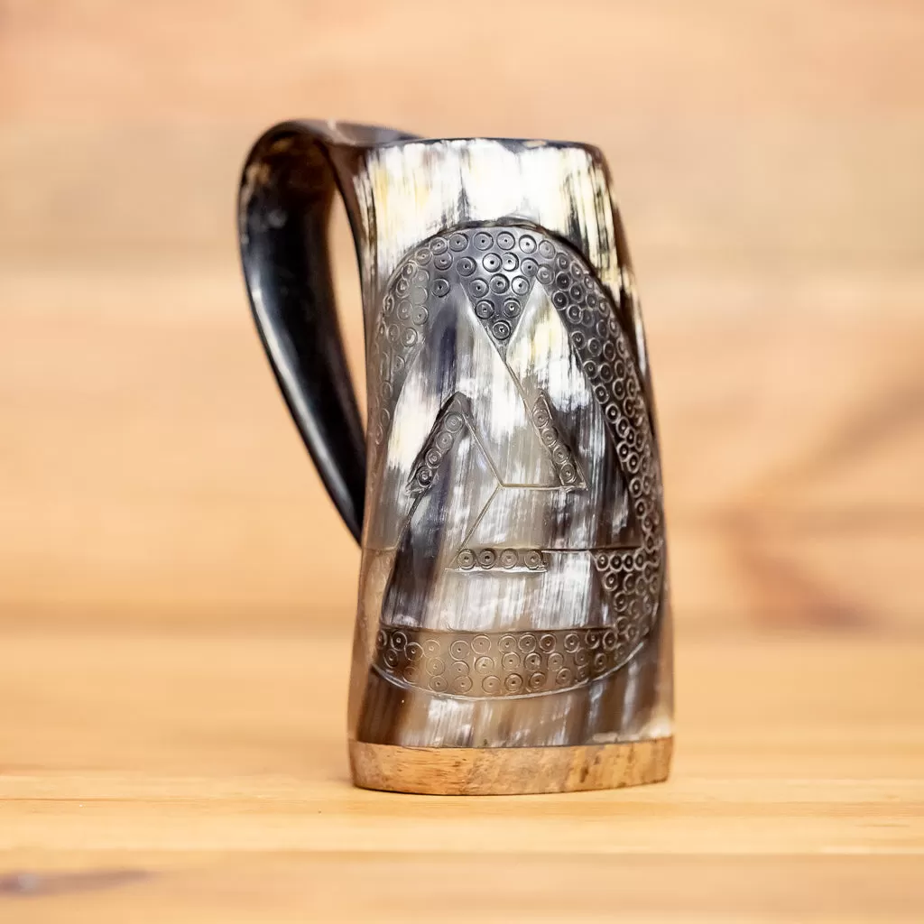 Valknut Horn Tankard/Mug