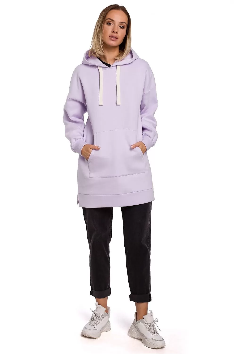 Violet Oversized Hoodie