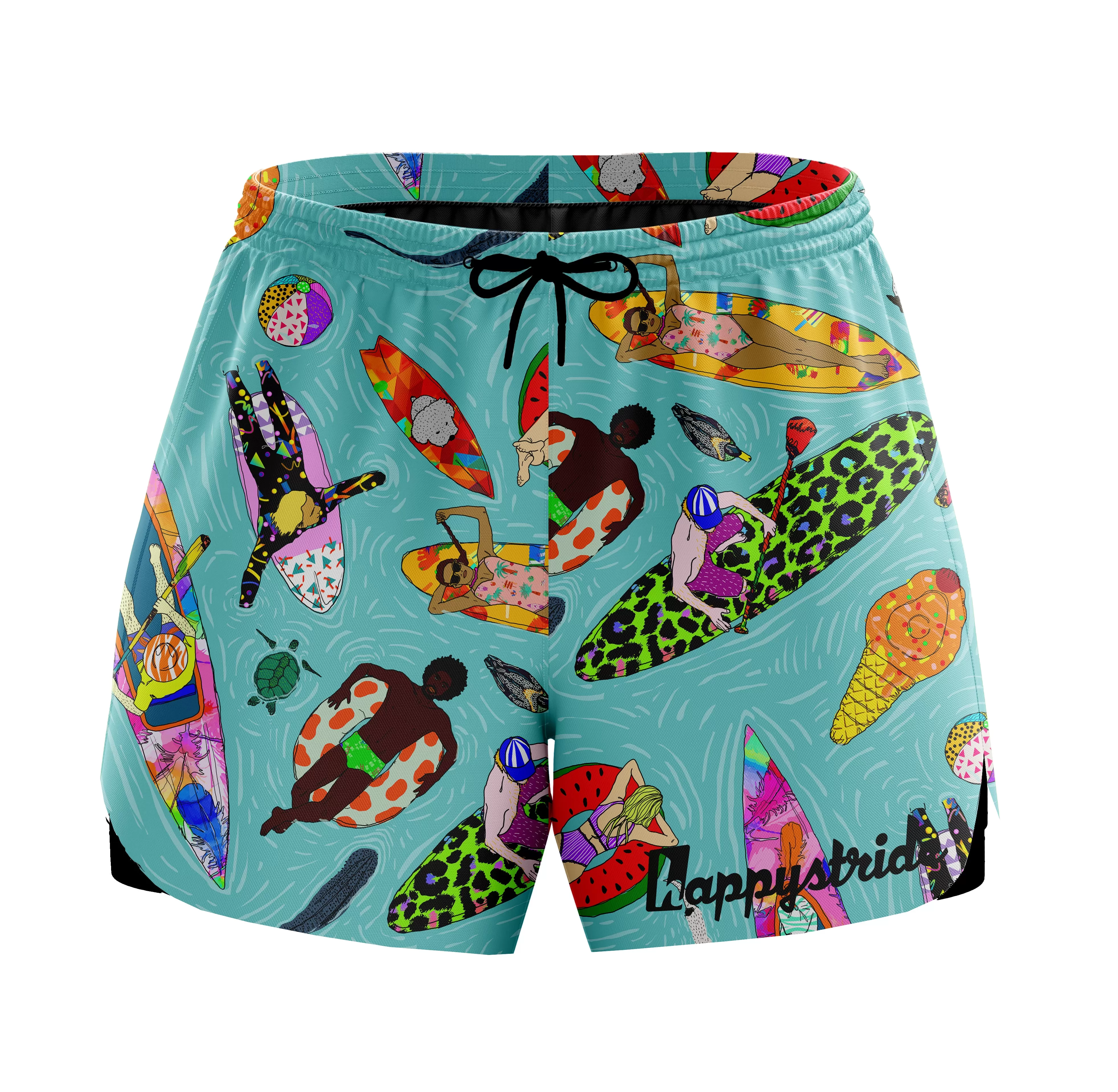 ''WhatSUP'' aqua classic shorts