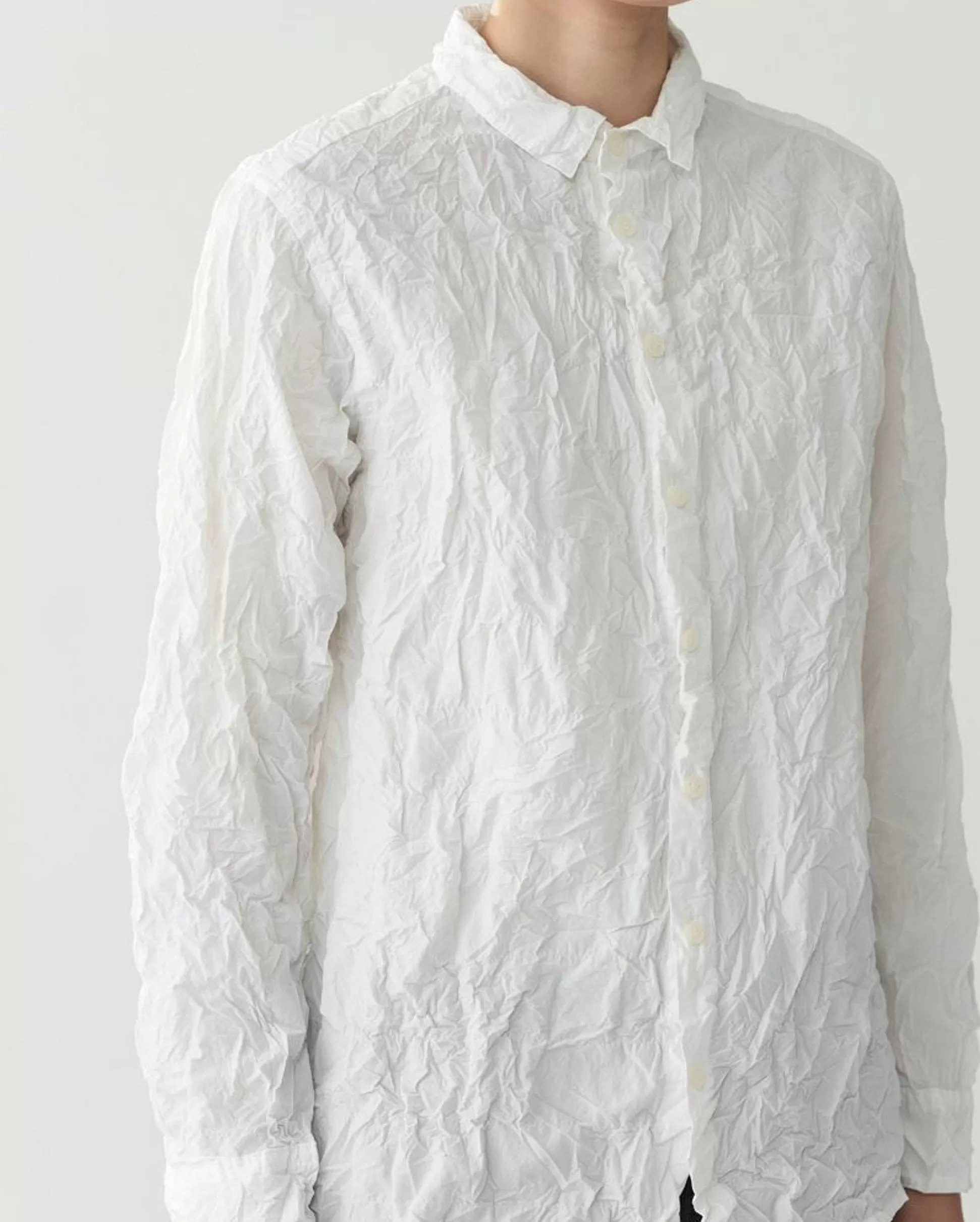 WINE DYE BLOUSE / WHITE