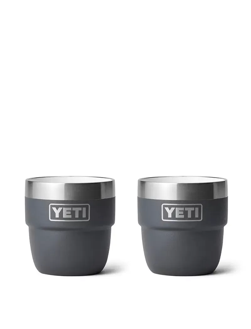 Yeti Espresso Cup 4oz 2 Pack Charcoal