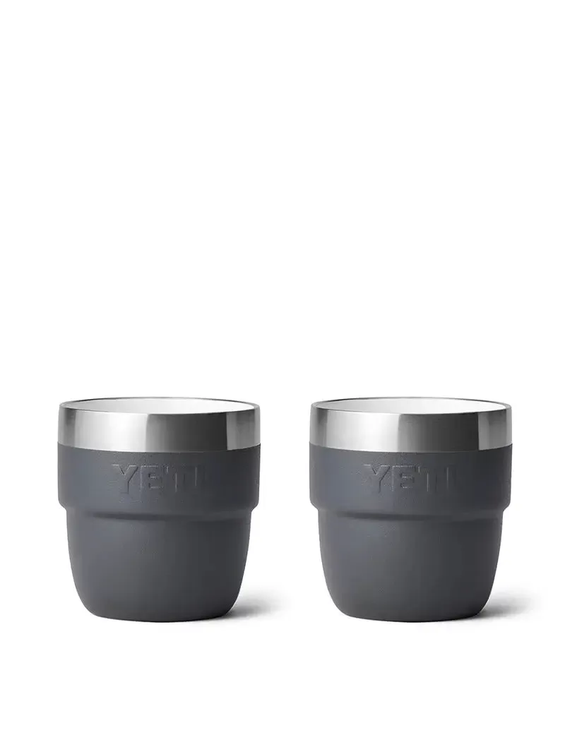 Yeti Espresso Cup 4oz 2 Pack Charcoal